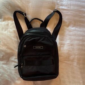 Calvin Klein Black Urban Backpack with Adjustable Straps